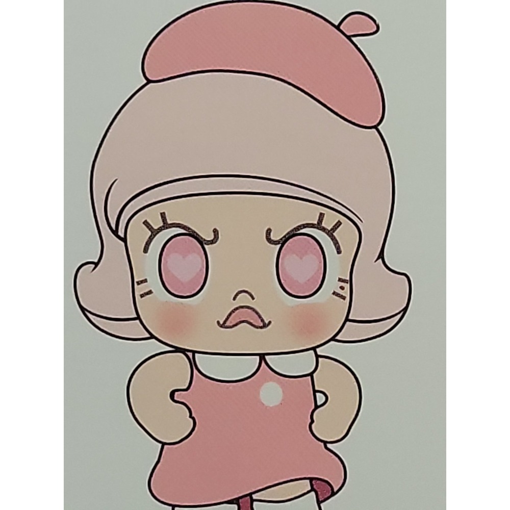 Pop Mart Angry Molly: Angry Energy Series. Love Free Confirmed Character.